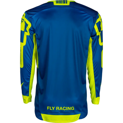 Jersey Fly Racing Lite LE Lancer Navy/Hi-Viz Yellow