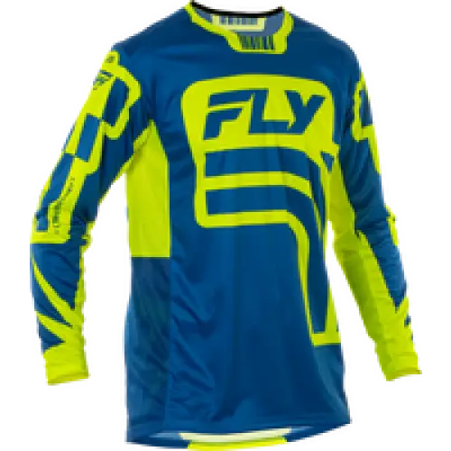 Jersey Fly Racing Lite LE Lancer Navy/Hi-Viz Yellow