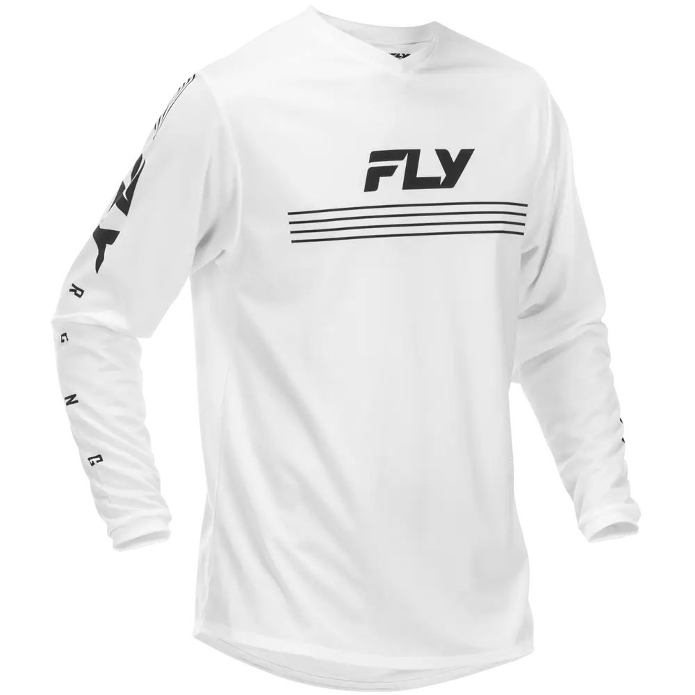 Jersey Fly Racing Universal White/Black (2026)