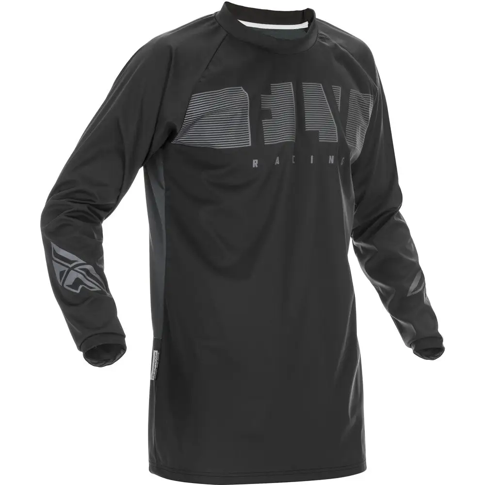 Jersey Fly Racing Windproof Black/Grey