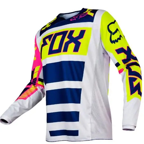 Jersey Fox Racing 180 Falcon para Niño Navy/White