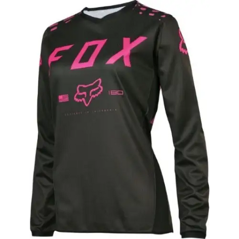 Jersey Fox Racing 180 Mujer Black/Pink