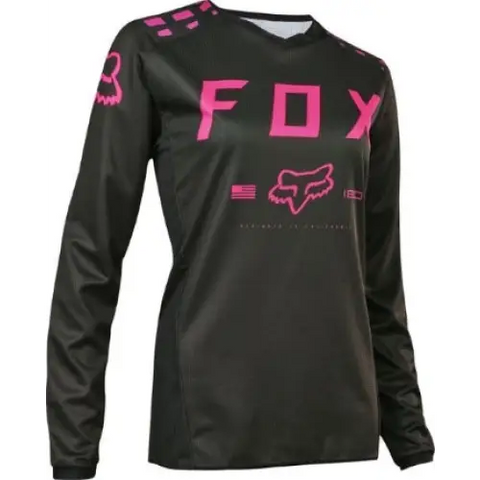 Jersey Fox Racing 180 Mujer Black/Pink