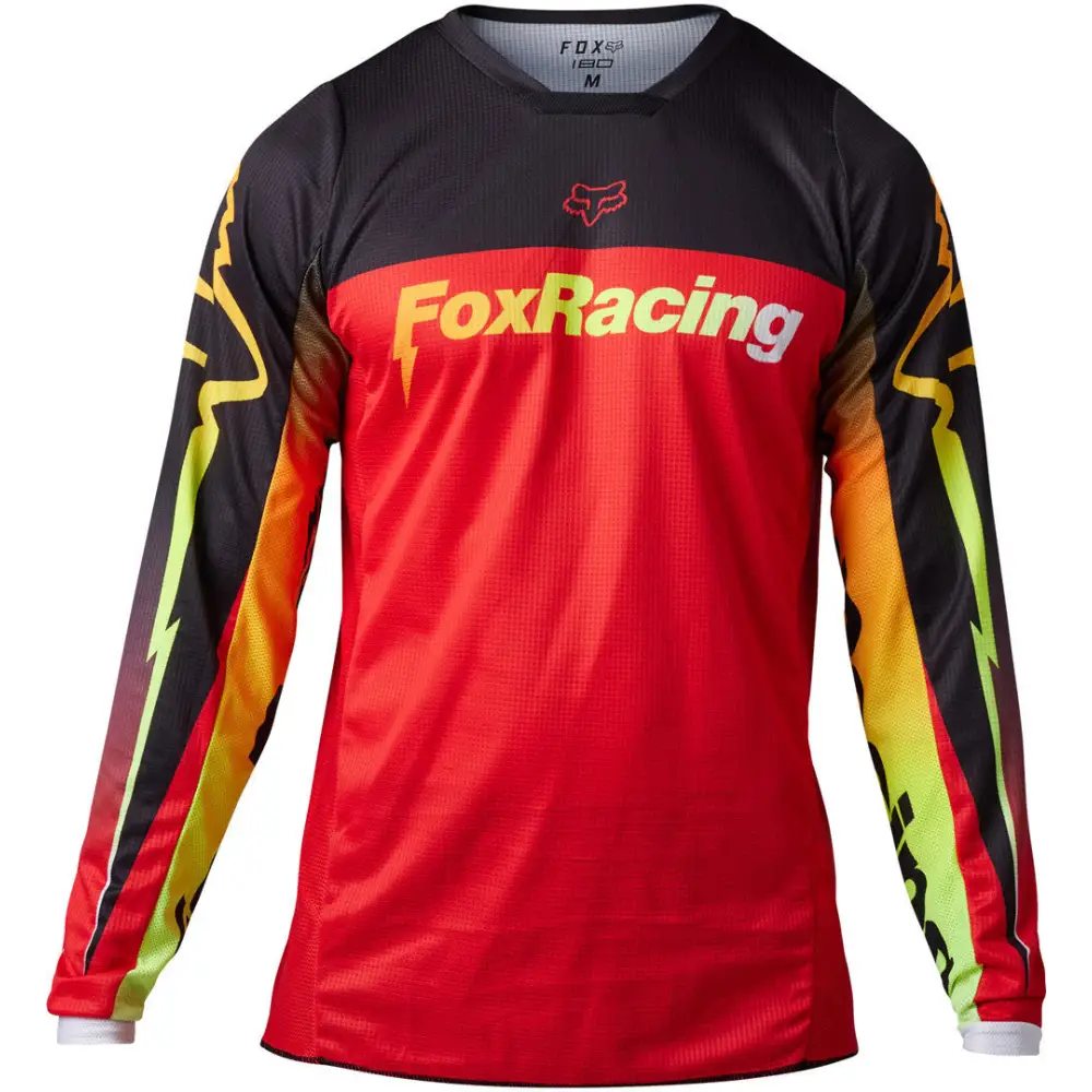 Jersey Fox Racing 180 Statk Fluorescent Red