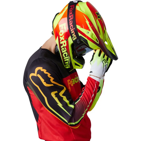 Jersey Fox Racing 180 Statk Fluorescent Red