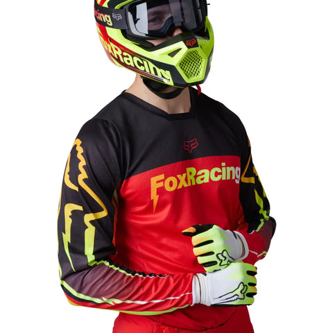 Jersey Fox Racing 180 Statk Fluorescent Red