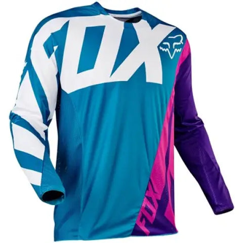 Jersey Fox Racing 360 Creo Teal Blue/Pink/Purple/White (Talla L)