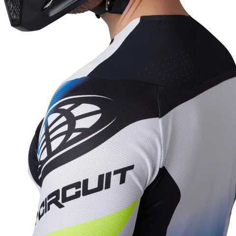 Jersey Fox Racing Pro Circuit FlexAir Foyl Black/White