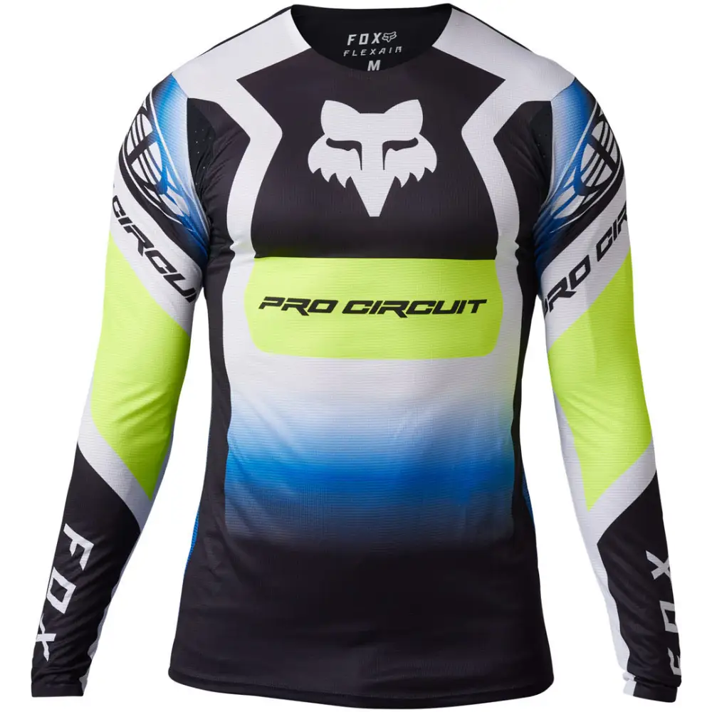 Jersey Fox Racing Pro Circuit FlexAir Foyl Black/White