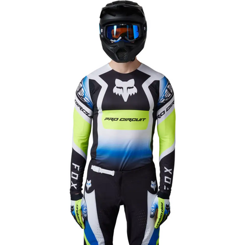 Jersey Fox Racing Pro Circuit FlexAir Foyl Black/White