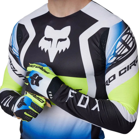 Jersey Fox Racing Pro Circuit FlexAir Foyl Black/White