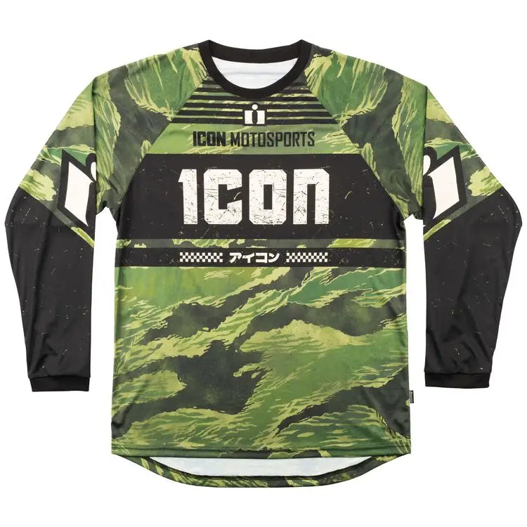Jersey Icon Tiger's Blood Green Camo
