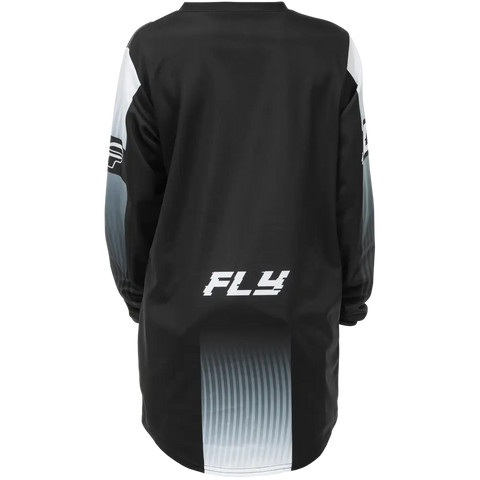 Jersey para Niño Fly Racing Youth F-16 Black/White