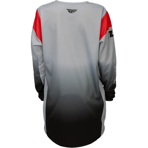 Jersey para Niño Fly Racing Youth Kinetic DBK Grey/Black/Red