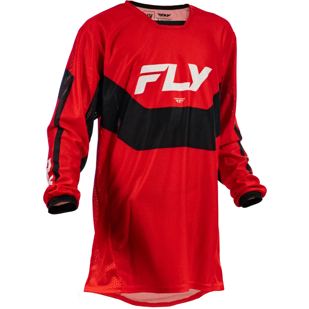 Jersey para Niño Fly Racing Youth Kinetic Mesh Red/Black/White