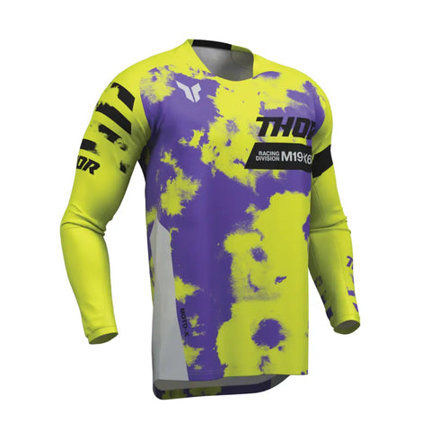 Jersey para Niño Thor Youth Launchmode Bleach Gray/Acid