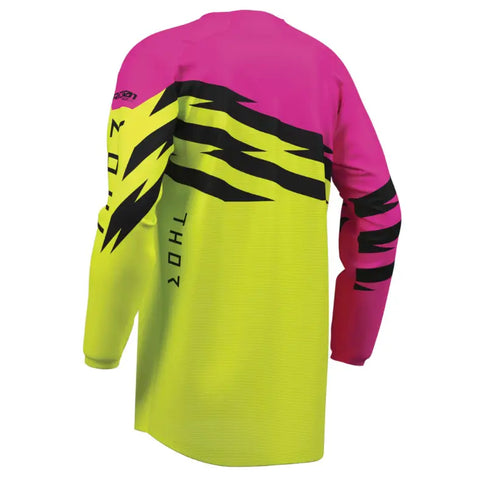 Jersey para Niño Thor Youth Launchmode Shockie Acid/Fuchsia