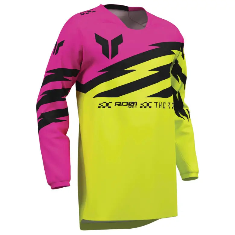 Jersey para Niño Thor Youth Launchmode Shockie Acid/Fuchsia