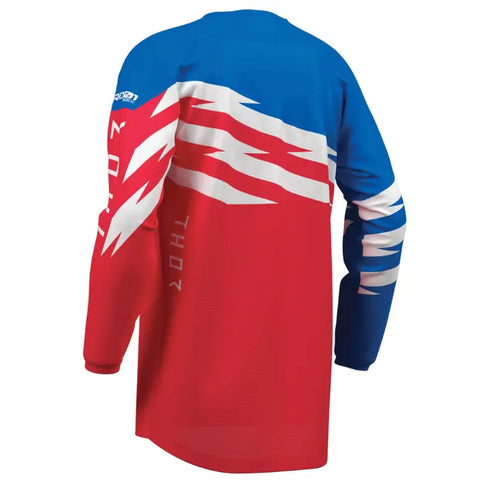 Jersey para Niño Thor Youth Launchmode Shockie Red/Blue