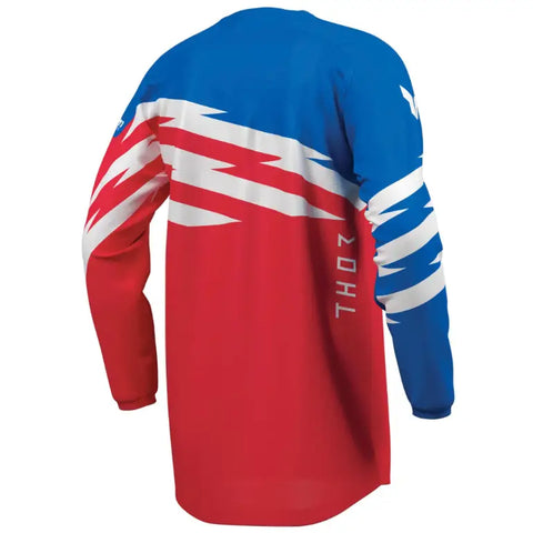 Jersey para Niño Thor Youth Launchmode Shockie Red/Blue