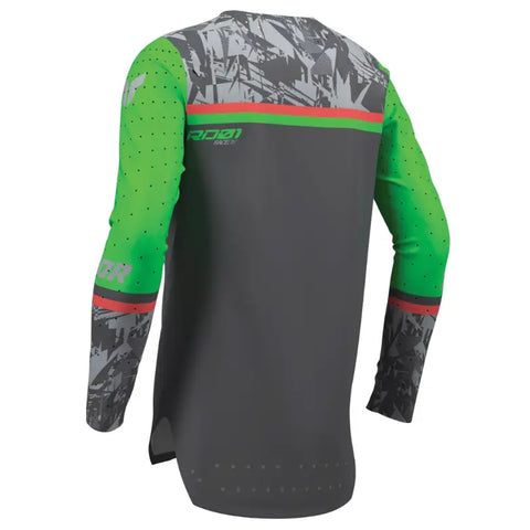Jersey para Niño Thor Youth Sportmode Punk'd Charcoal/Green