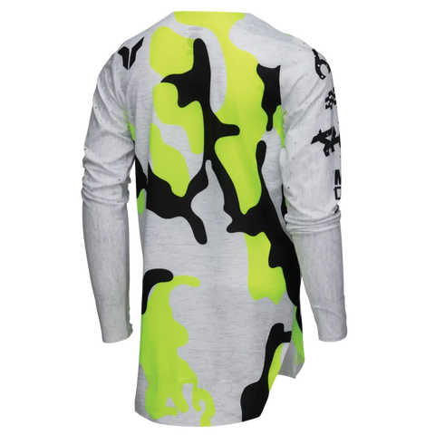 Jersey para Niño Thor Youth Sportmode Riot White/Acid