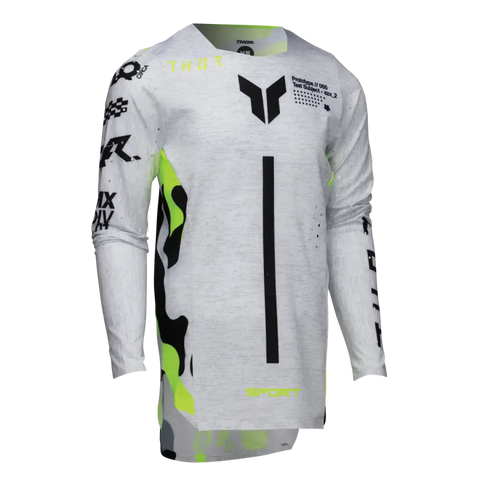 Jersey para Niño Thor Youth Sportmode Riot White/Acid
