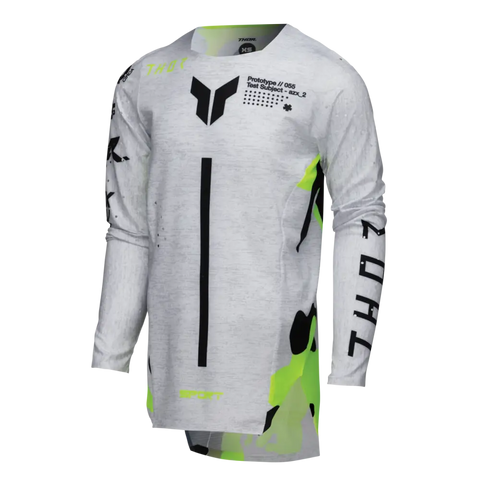 Jersey para Niño Thor Youth Sportmode Riot White/Acid