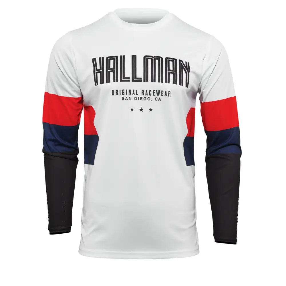 Jersey Thor Hallman Differ Draft White/Red/Navy