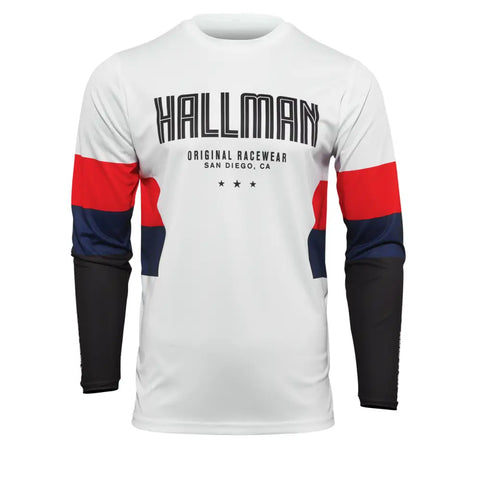 Jersey Thor Hallman Differ Draft White/Red/Navy