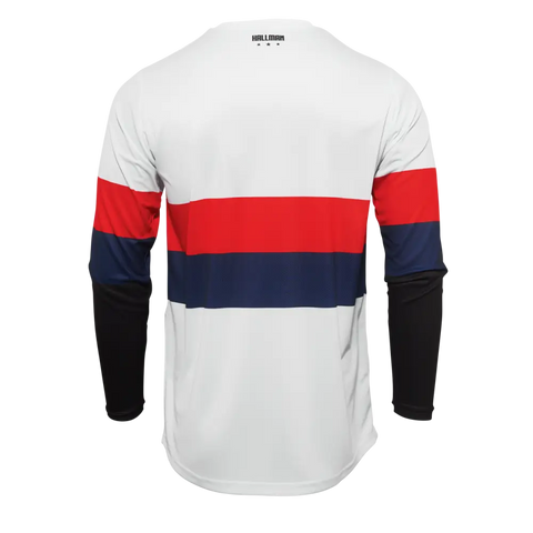 Jersey Thor Hallman Differ Draft White/Red/Navy