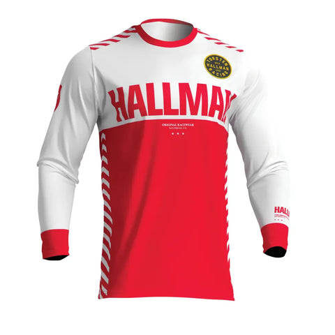 Jersey Thor Hallman Differ Slice White/Red