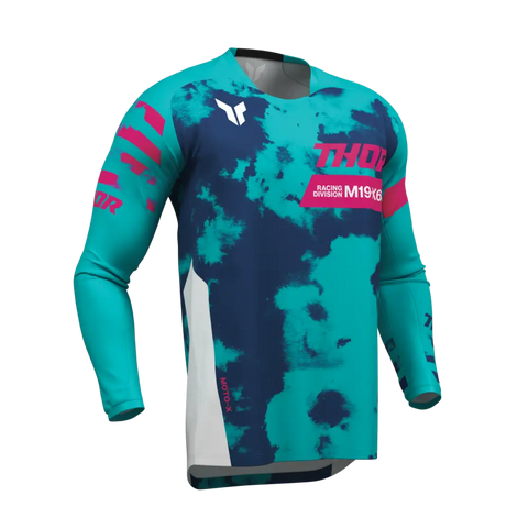Jersey Thor Launchmode Bleach White/Aqua