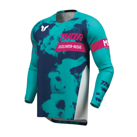 Jersey Thor Launchmode Bleach White/Aqua