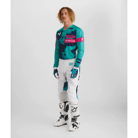 Jersey Thor Launchmode Bleach White/Aqua