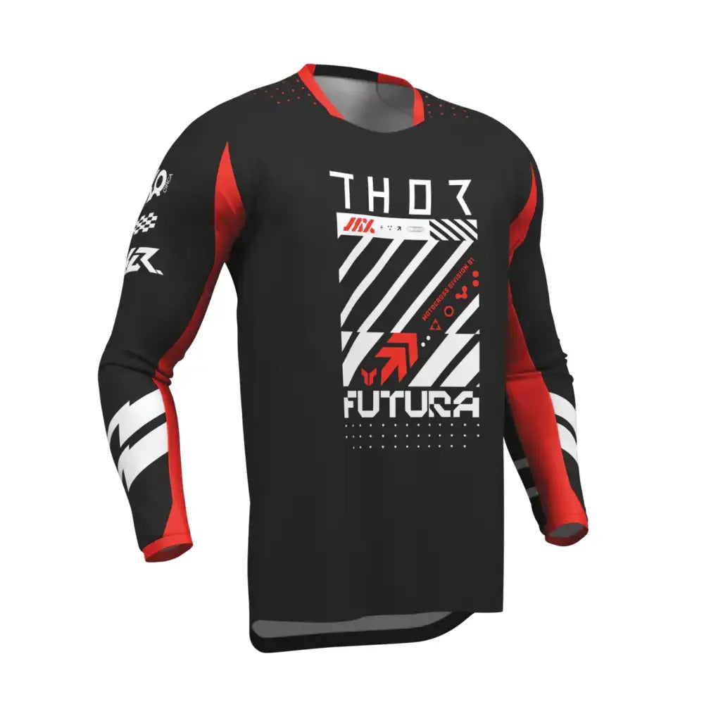 Jersey Thor Launchmode Futura Black/Red