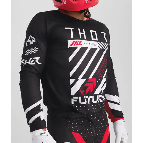 Jersey Thor Launchmode Futura Black/Red