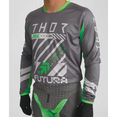 Jersey Thor Launchmode Futura Charcoal/Green