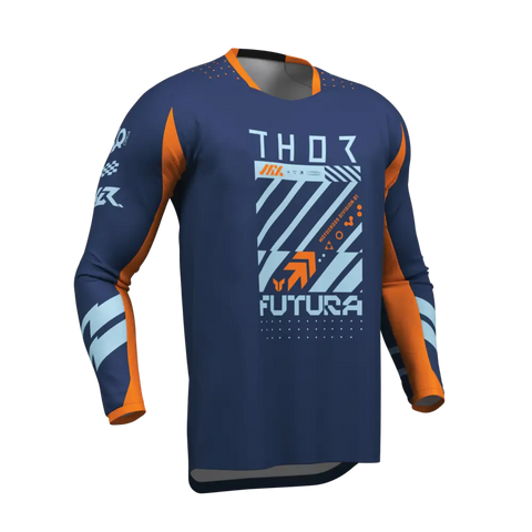 Jersey Thor Launchmode Futura Navy/Orange