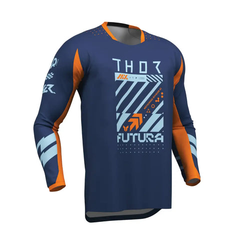 Jersey Thor Launchmode Futura Navy/Orange