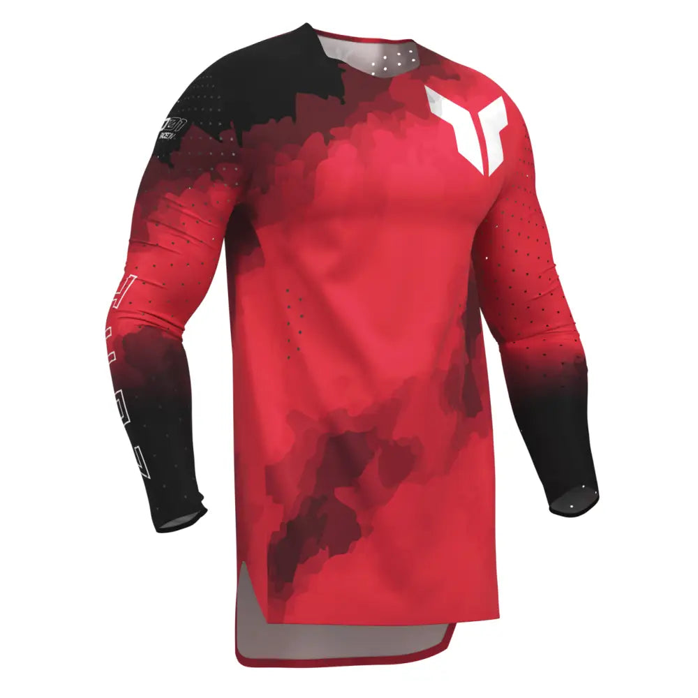 Jersey Thor Sportmode Carbon Black/Red