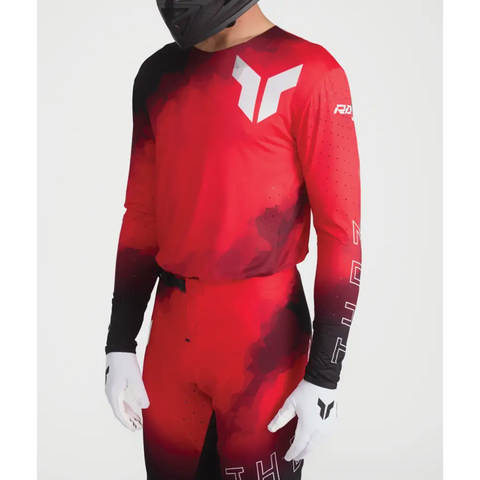Jersey Thor Sportmode Carbon Black/Red