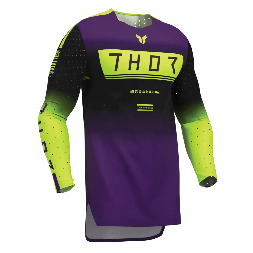 Jersey Thor Sportmode Geo Black/Purple