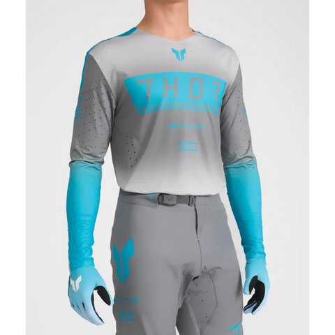 Jersey Thor Sportmode Geo Charcoal/Gray