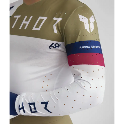 Jersey Thor Sportmode League White/Copper
