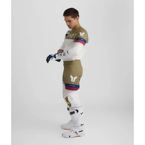 Jersey Thor Sportmode League White/Copper