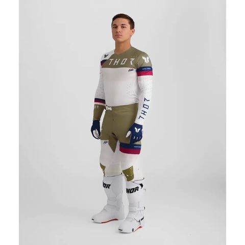 Jersey Thor Sportmode League White/Copper