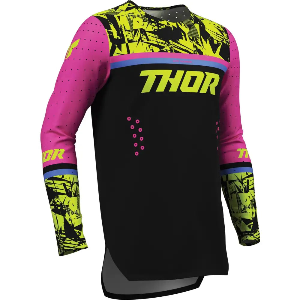 Jersey Thor Sportmode Punk'd Black/Fuchsia