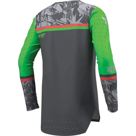 Jersey Thor Sportmode Punk'd Charcoal/Green