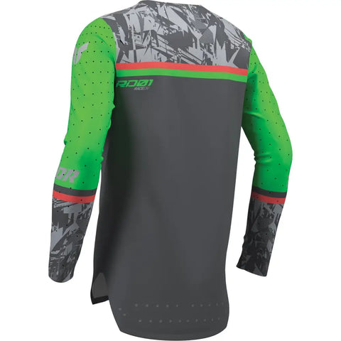 Jersey Thor Sportmode Punk'd Charcoal/Green